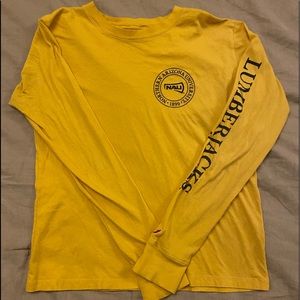 Northern Arizona University Lumberjacks Yellow long Sleeve